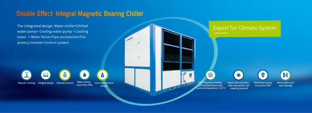 Evaporative Cooling Magnetic Bearing Centrifugal Chiller