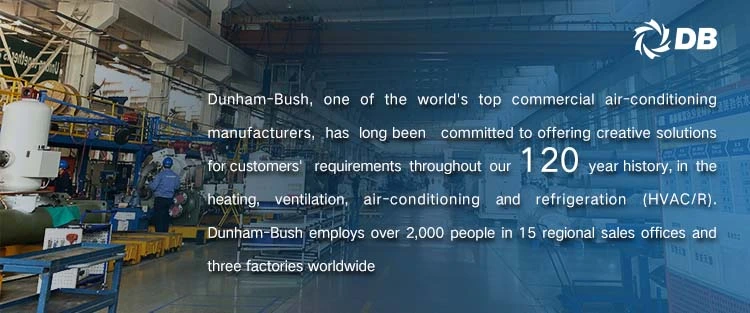 Dunham Bush High Efficiency Inverter Centrifugal Driven Dual-Stage Compressor R134A Magnetic Bearing Water Cooling Centrifugal Chillers