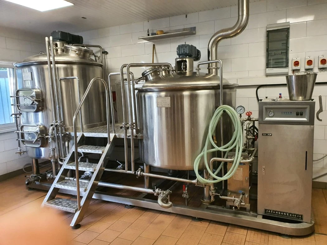 500L Beer Equipment with 6 Fementers Cooling System Control System