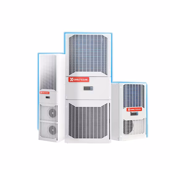 テレコムの屋外のキャビネットの空気クーラーのセリウムの証明書AC 600Wのテレコムのキャビネットの産業用エアコン